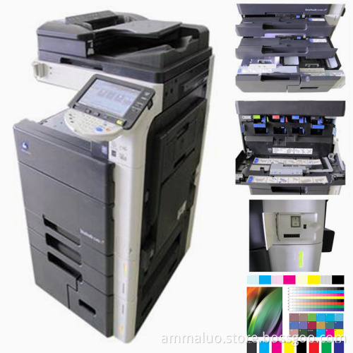 used photo copy machines color multifunctional copier konica C451